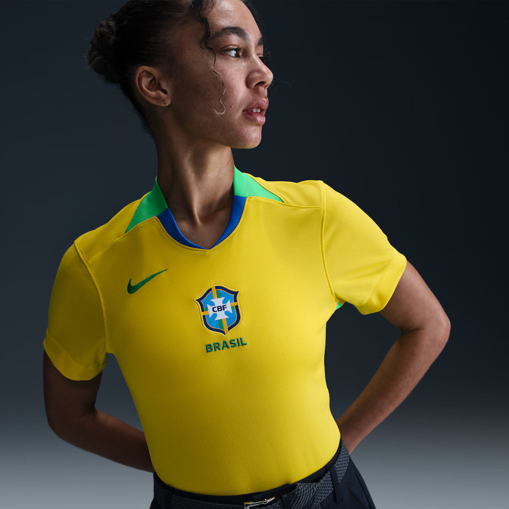 Brazil Women's National Team  Women's 2025/26 Home Jersey - Yellow