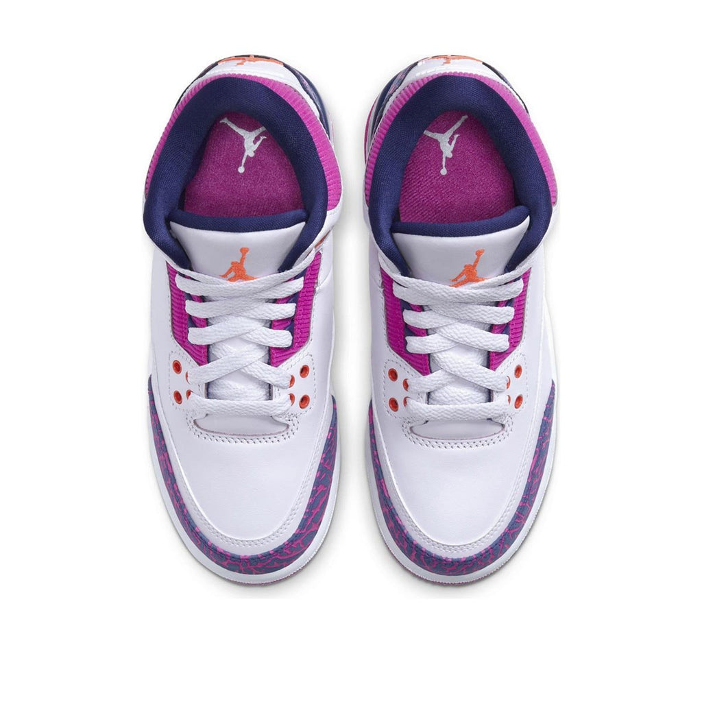 Big Kids Girls' Air Jordan 3 Retro (GS) Shoe