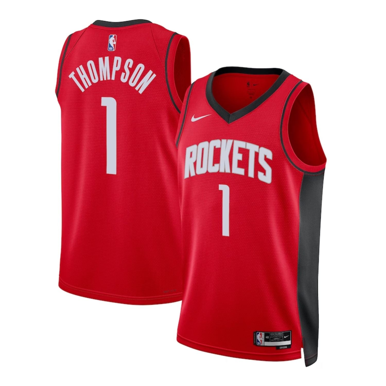 Amen Thompson Houston Rockets 1 Jersey