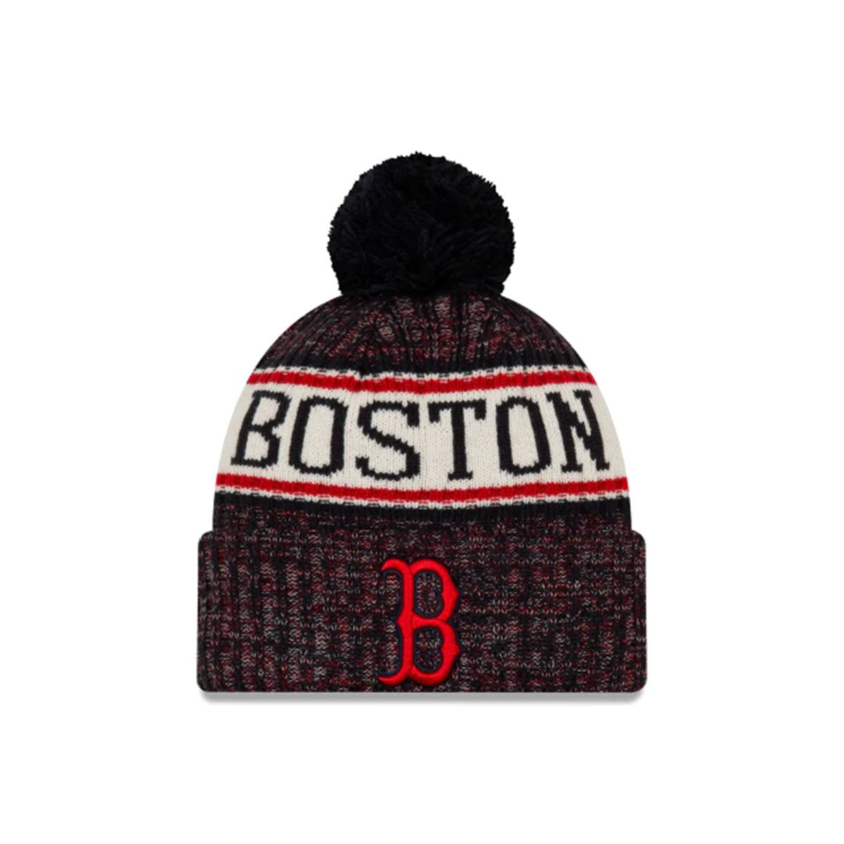BOSTON RED SOX BEANIE RED/WHITE
