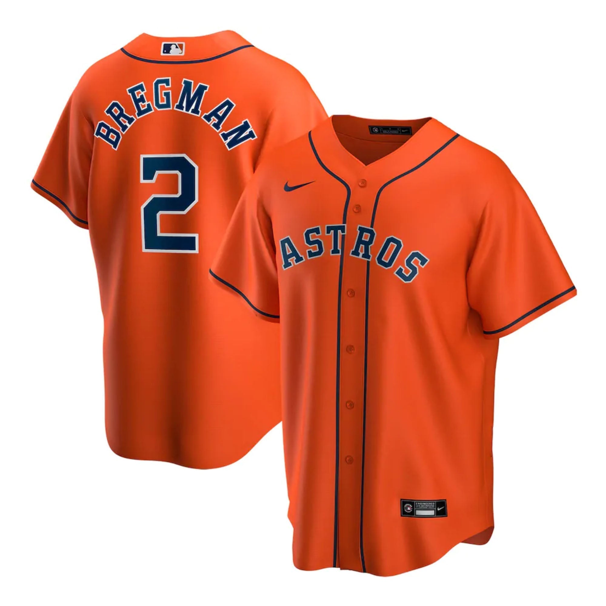 Alex Bregman Houston Astros 2 Jersey