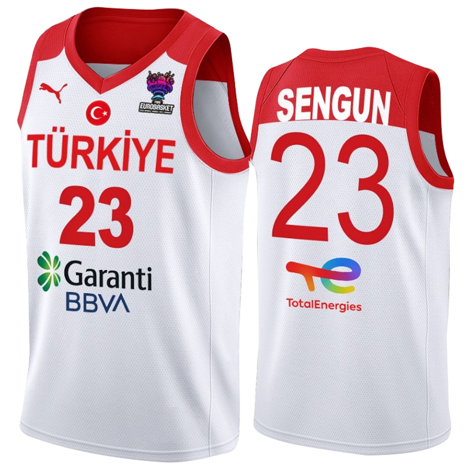 Alperen Sengun Turkey FIBA EuroBasket 23 Jersey – Official Basketball Shirt