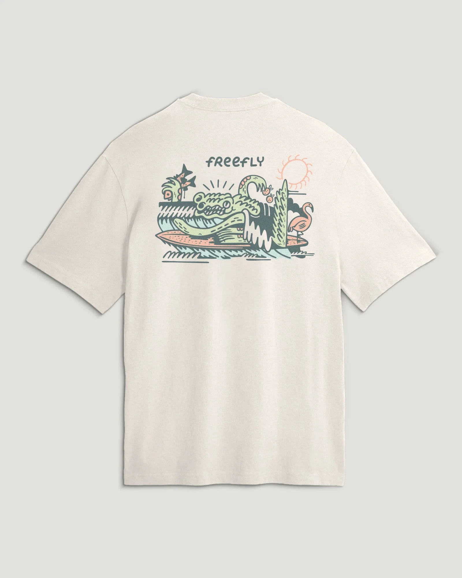 Ankle Biter Relaxed Graphic Tee - Bone