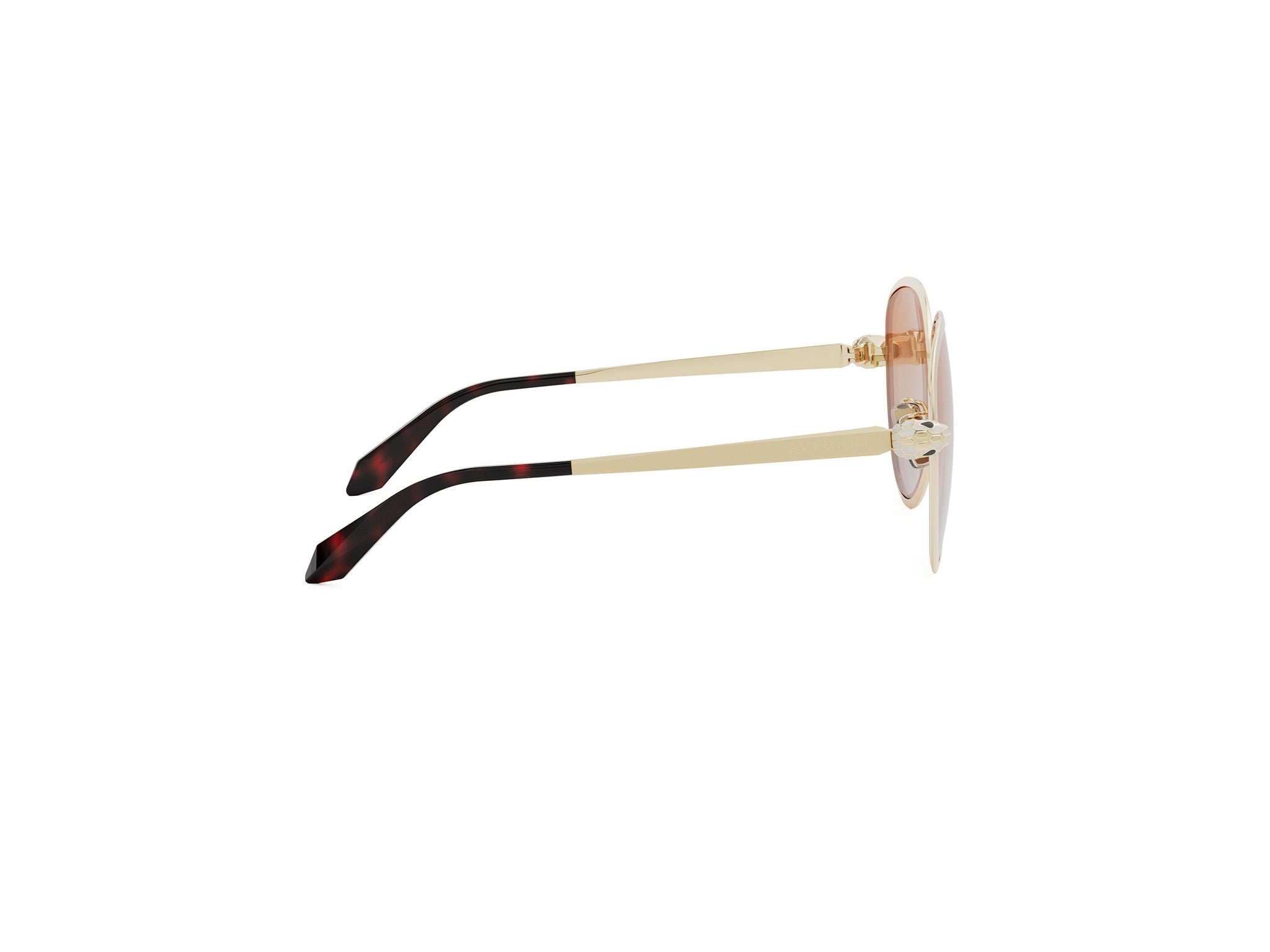 Gold Pilot Metal Sunglasses
