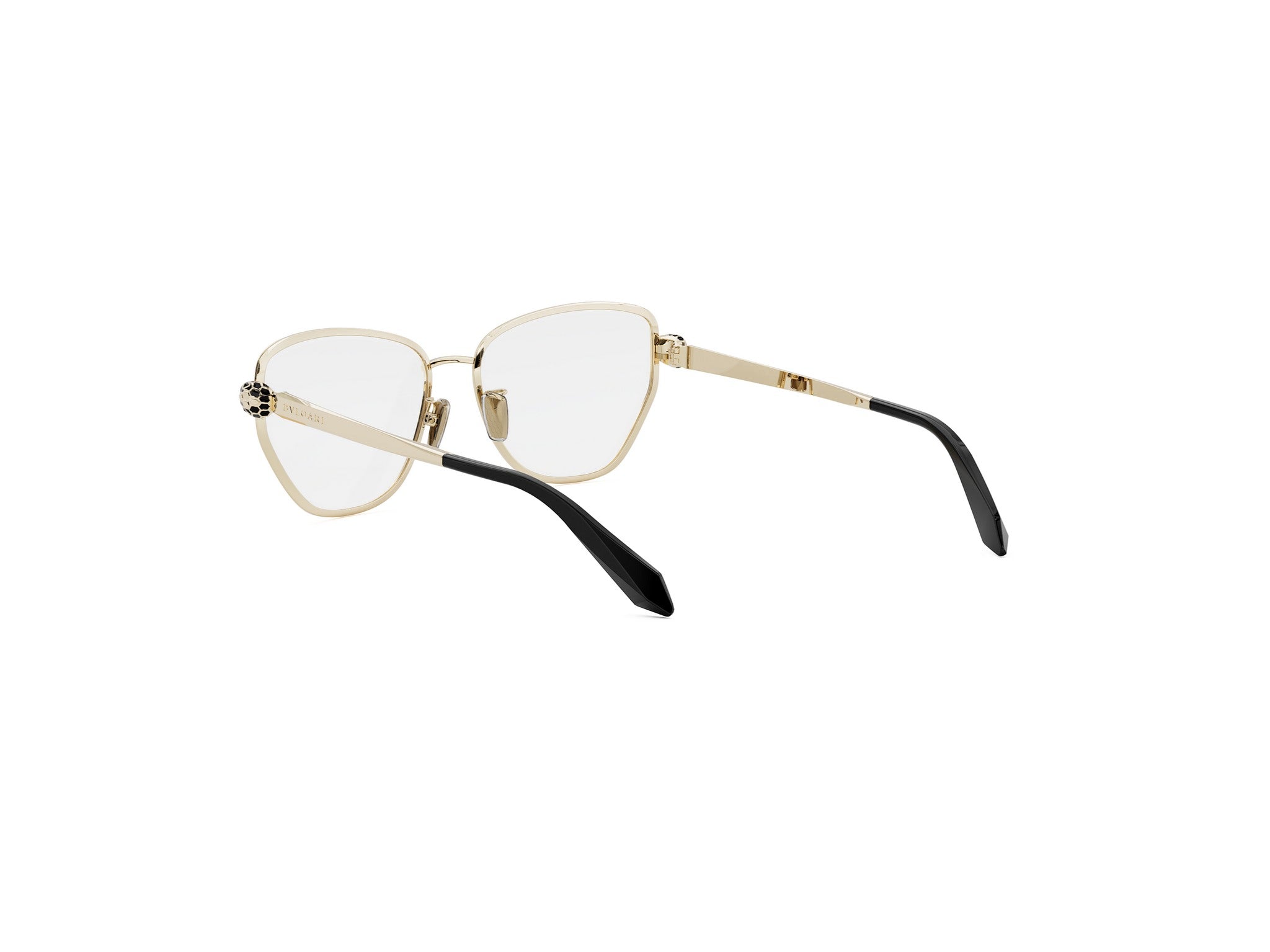Gold Cat Eye Metal Eyeglasses