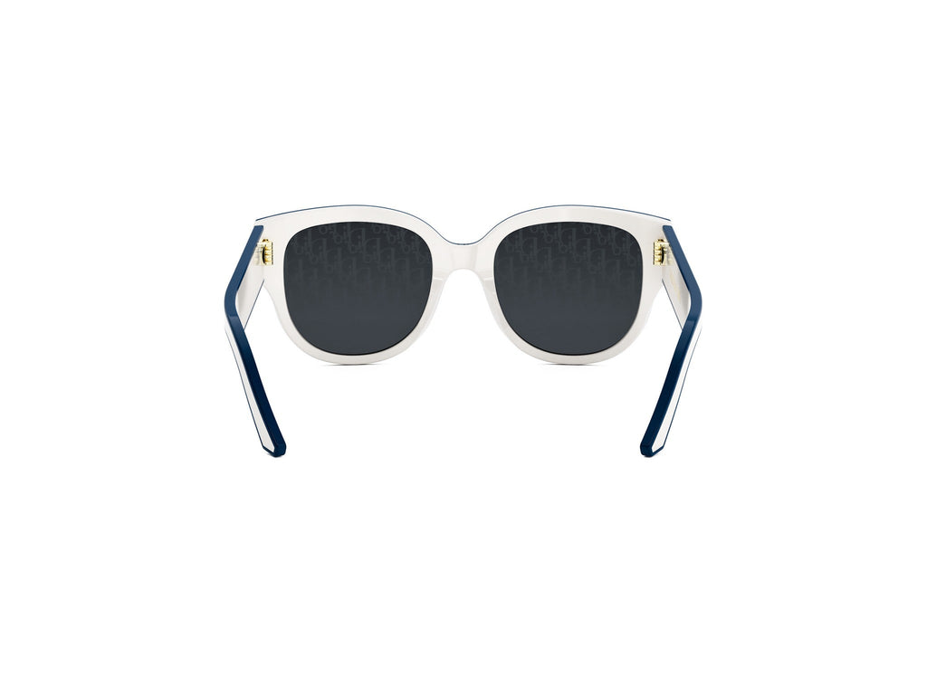 White Butterfly Acetate Sunglasses