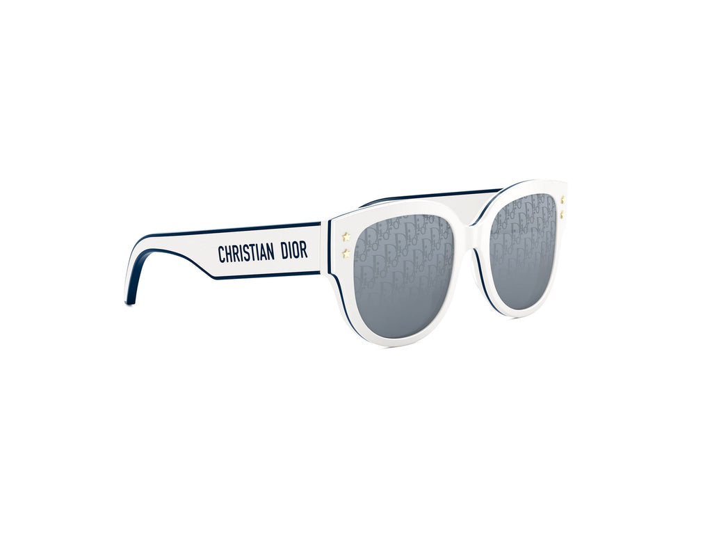 White Butterfly Acetate Sunglasses