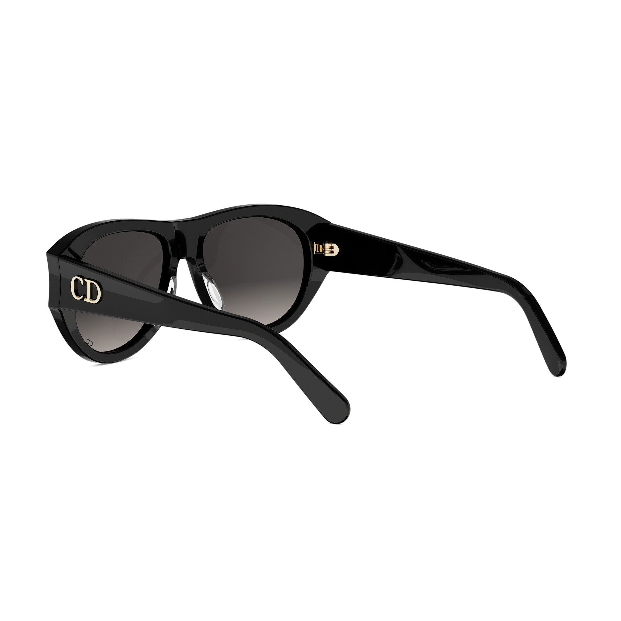 Shiny Pilot Acetate Sunglasses