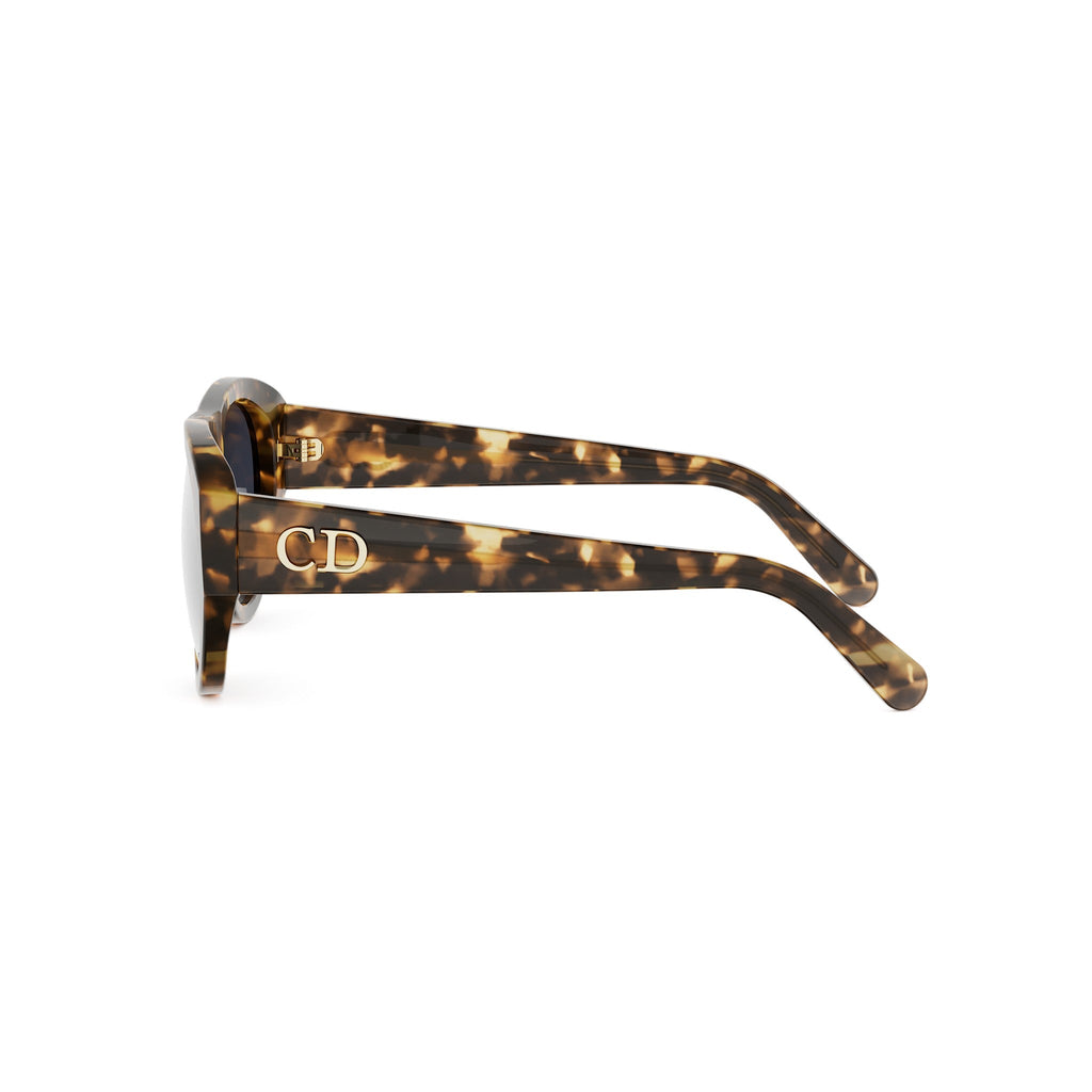 Shiny Pilot Acetate Sunglasses