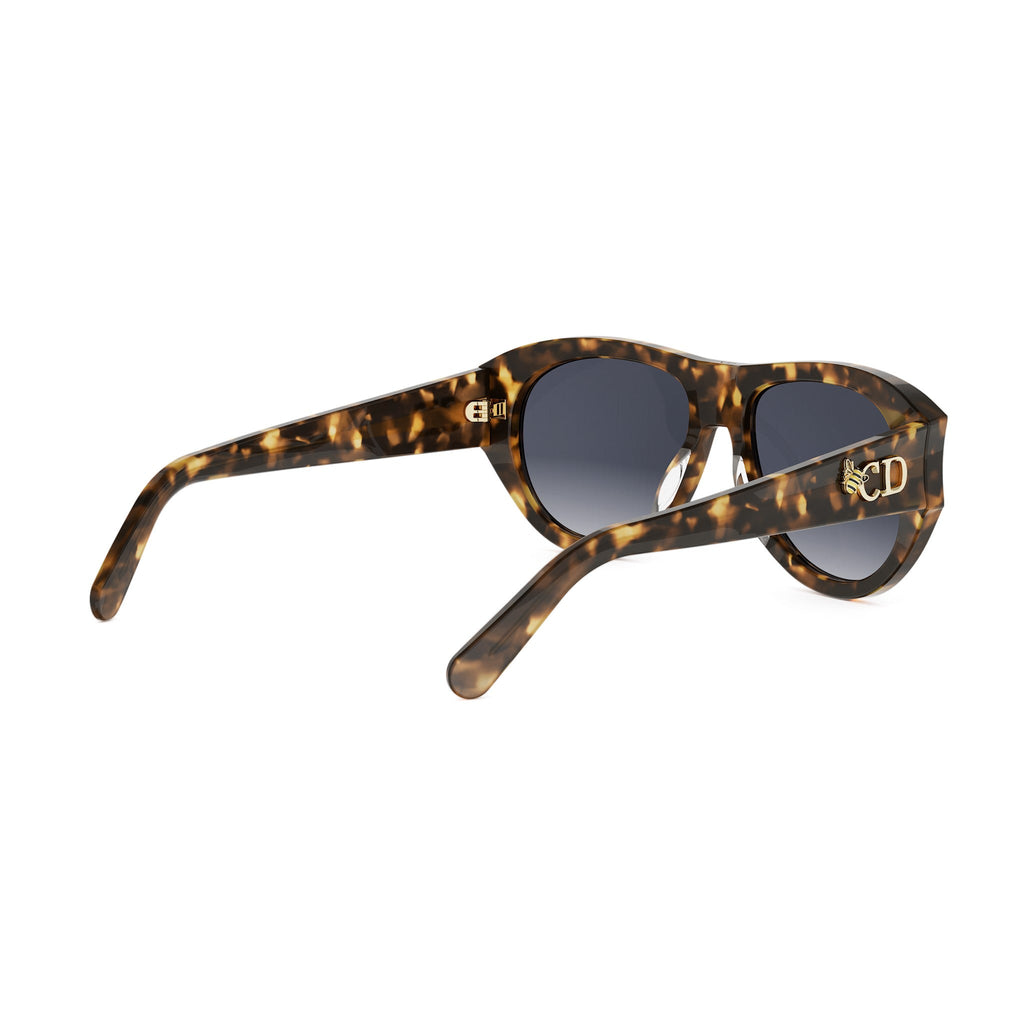 Shiny Pilot Acetate Sunglasses