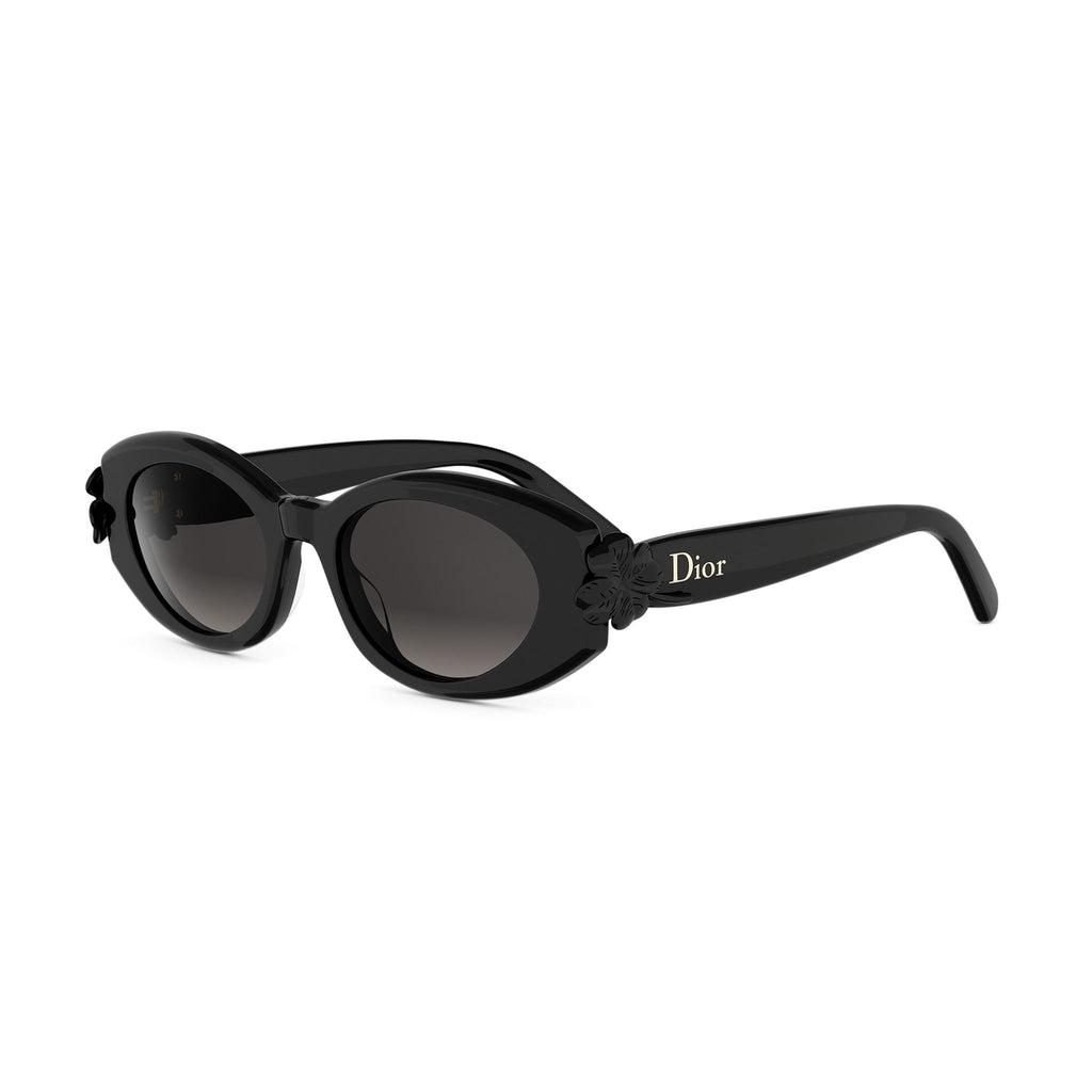Shiny Oval Acetate Sunglasses