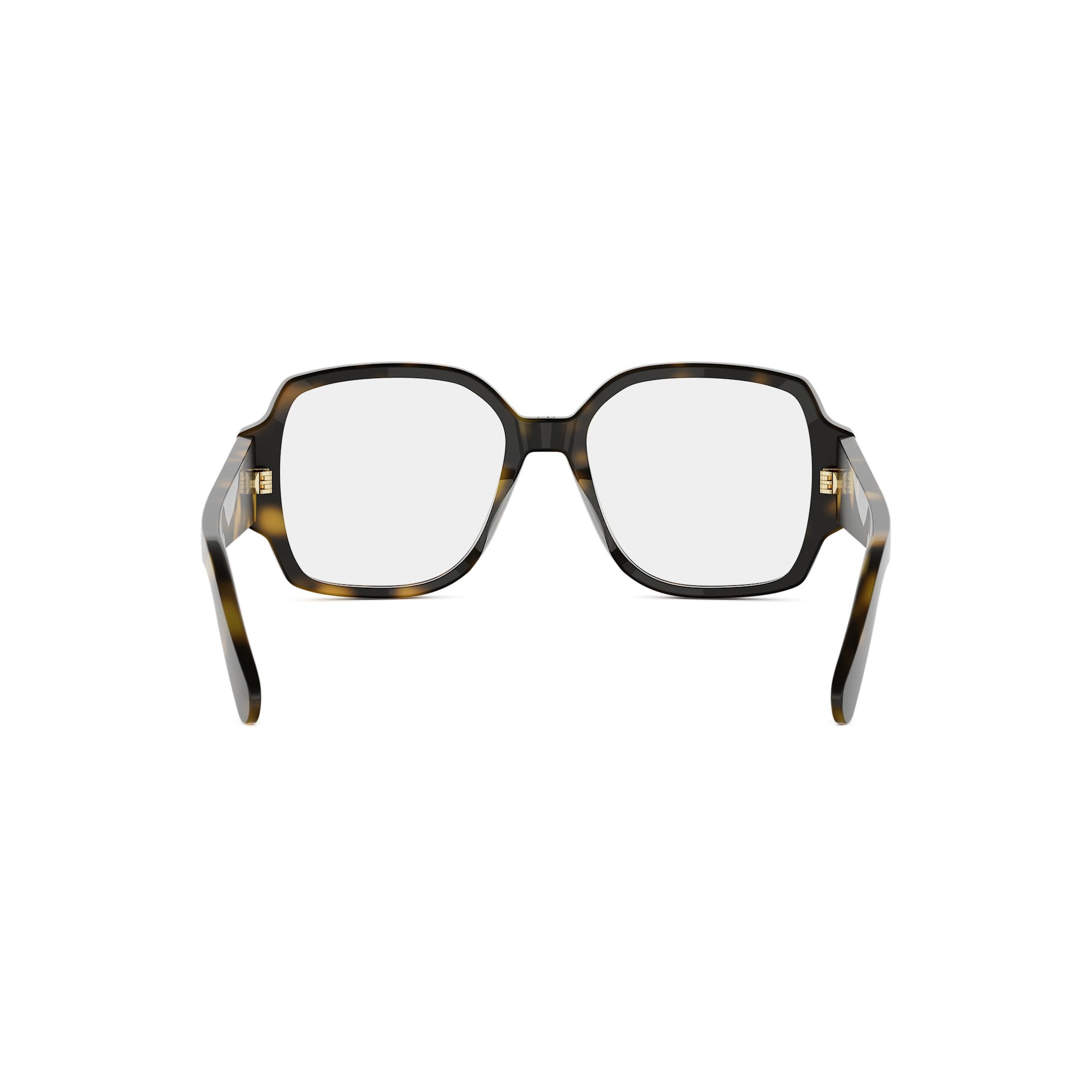 Shiny Rectangular Acetate Eyeglasses