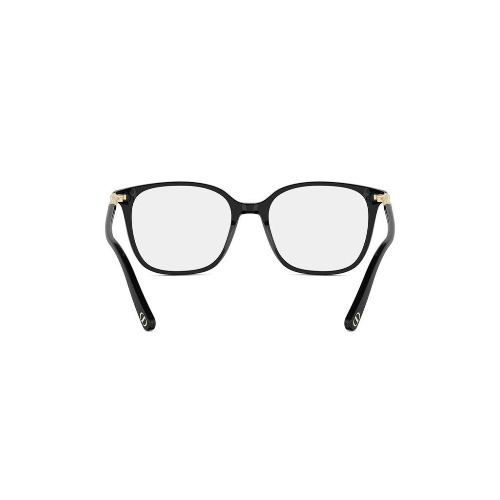 Black Square Acetate Eyeglasses