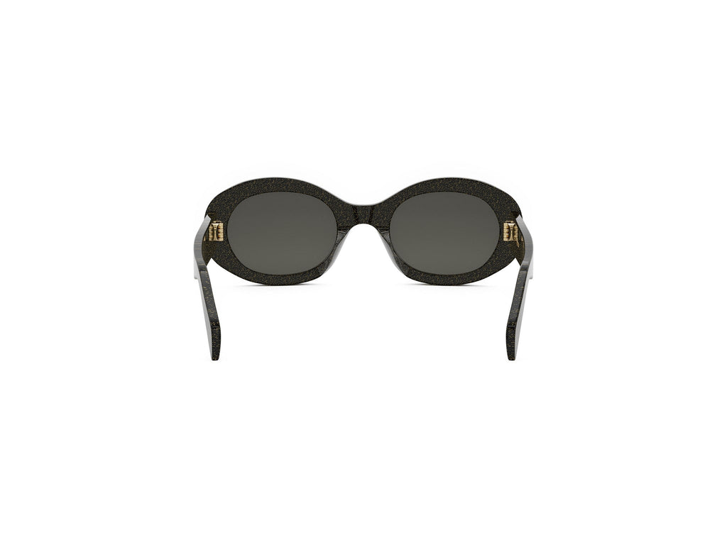 Oval Acetate Sunglasses