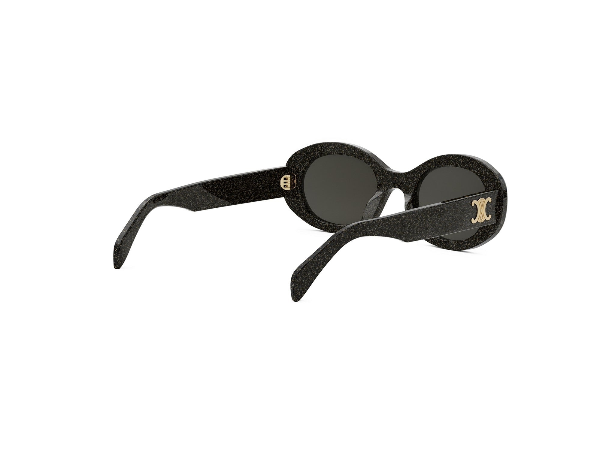 Oval Acetate Sunglasses
