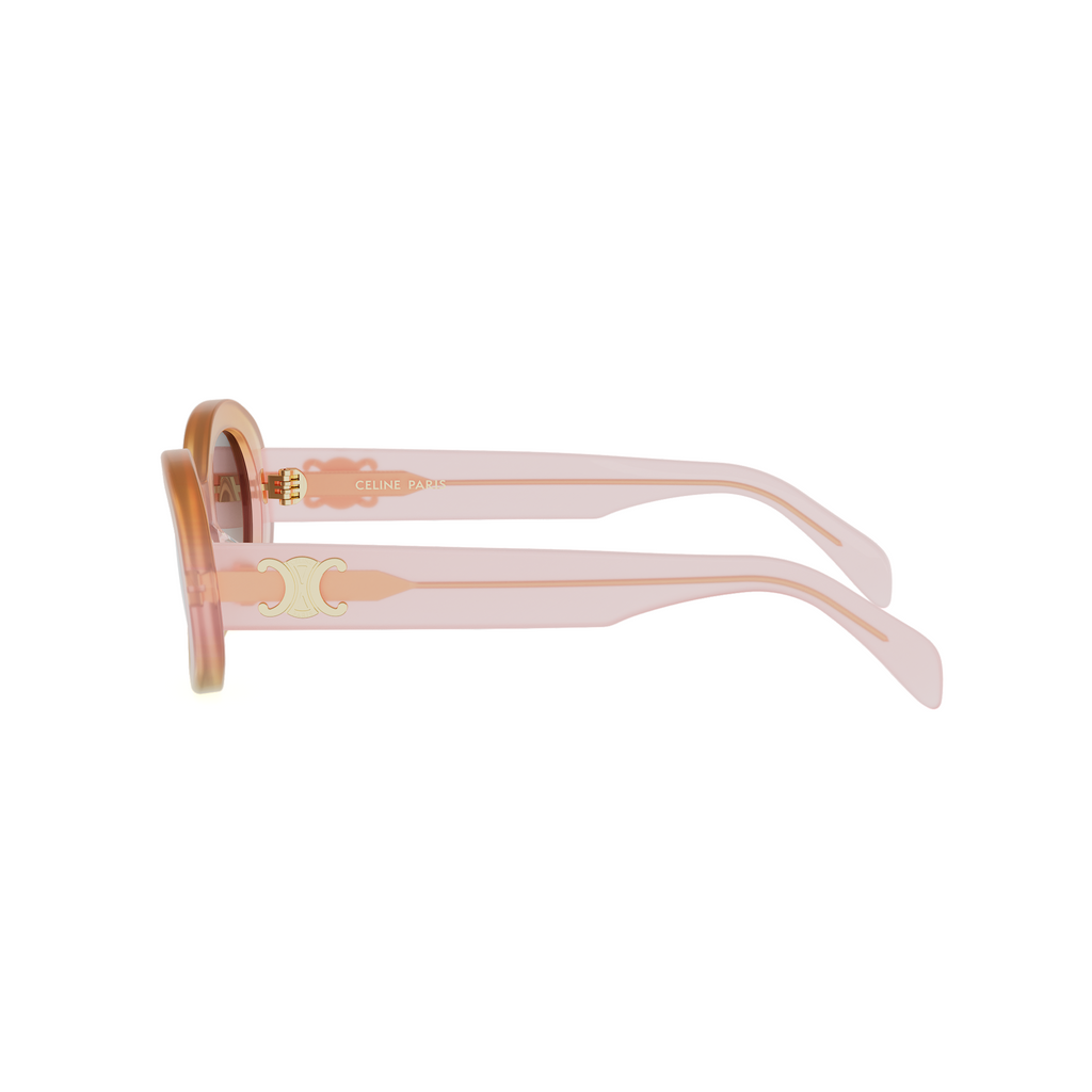 Oval Acetate Sunglasses