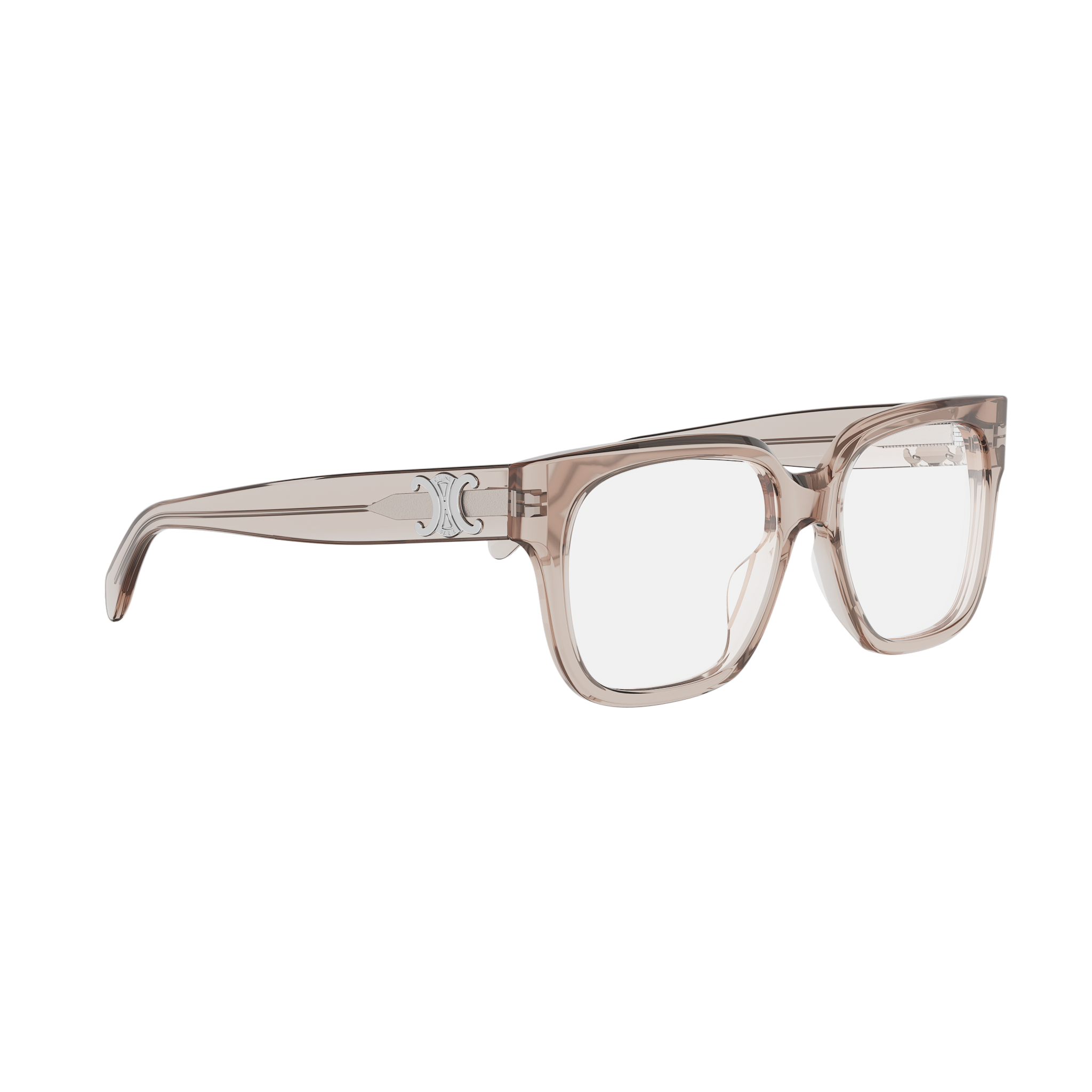 Brown Square Acetate Eyeglasses