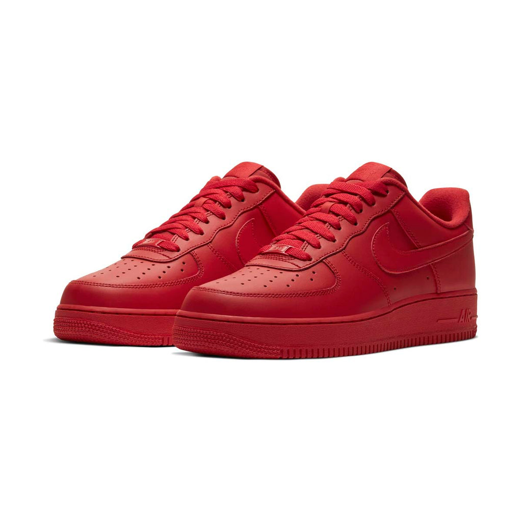 Nike Red Air Force 1 Shoes