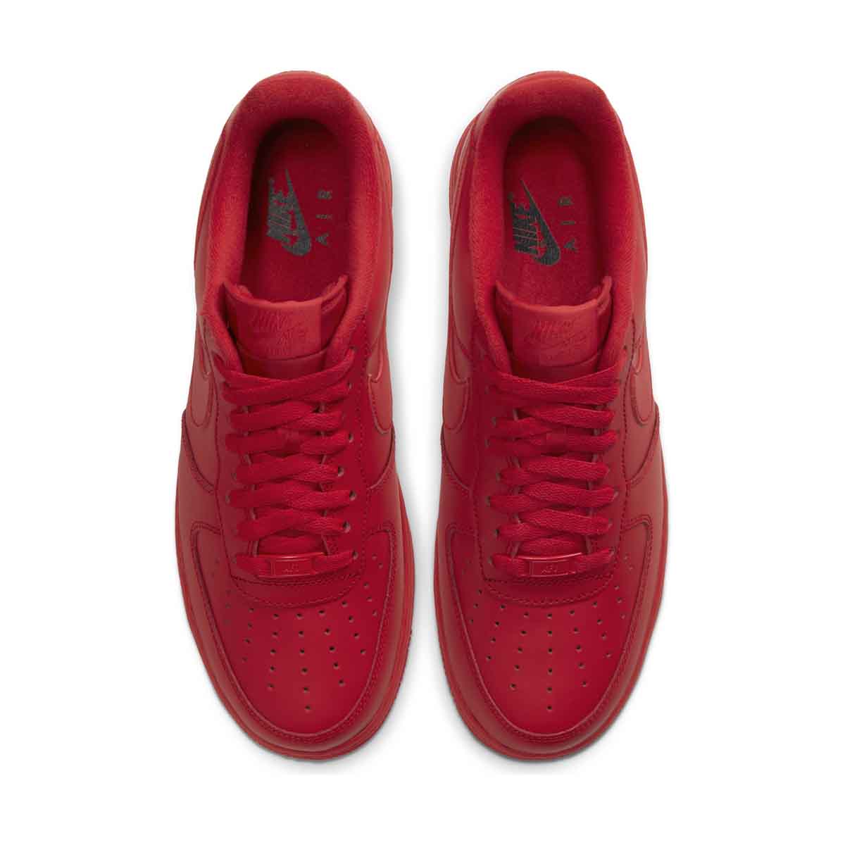 Nike Red Air Force 1 Shoes
