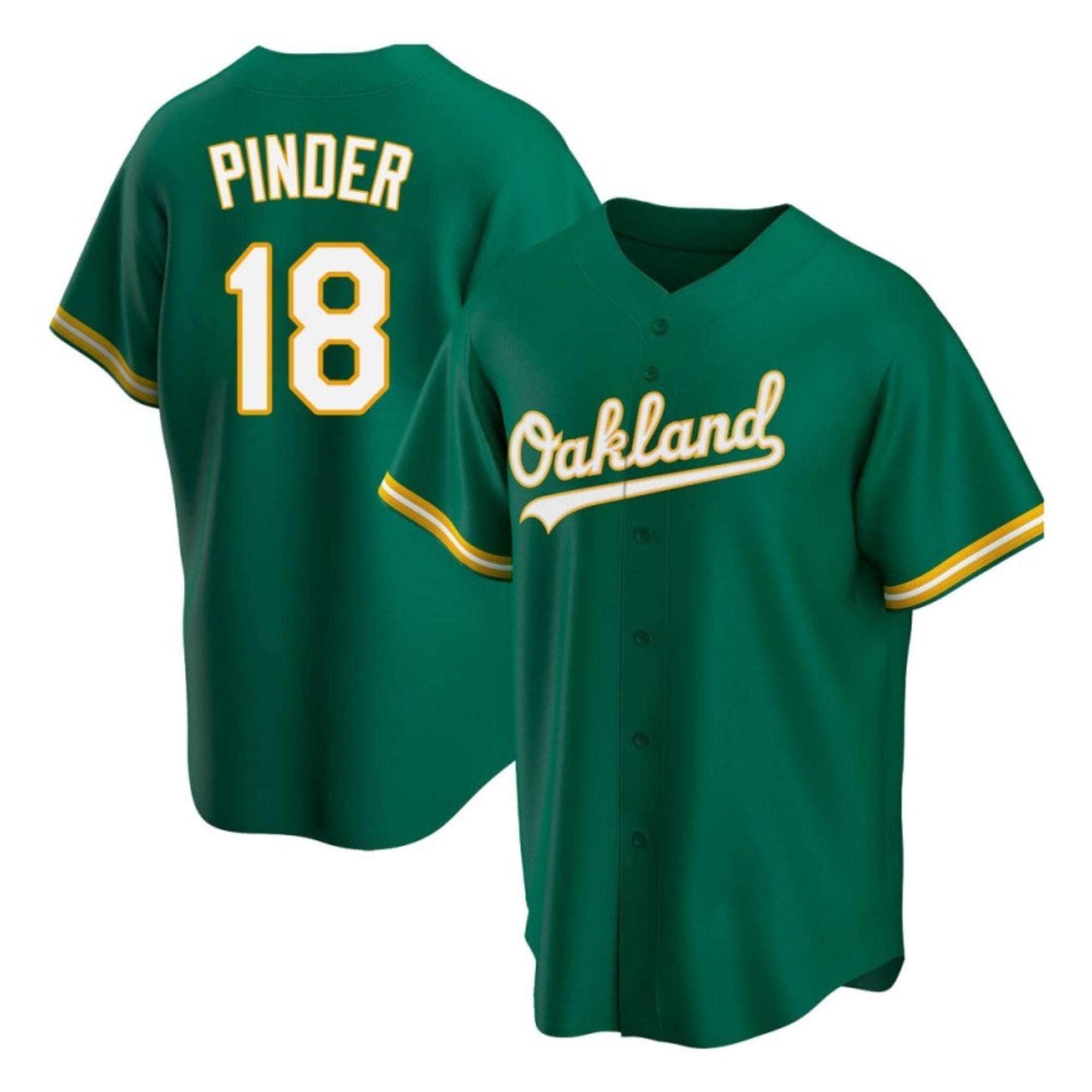Chad Pinder Oakland Athletics 18 Jersey