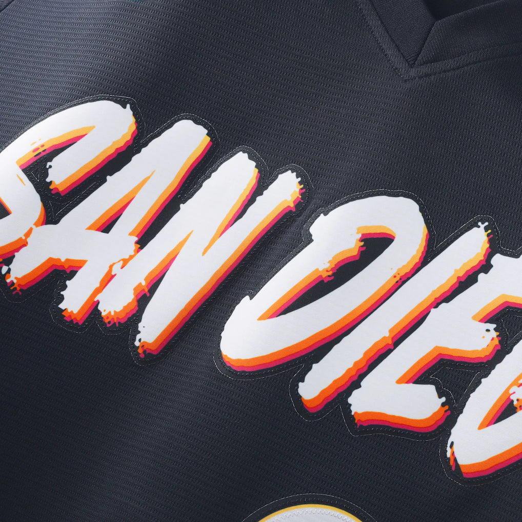 San Diego Padres City Connect Jersey Dark Grey Baseball Jersey