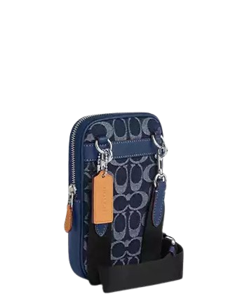 Coach Aden Crossbody Bag In Signature Denim