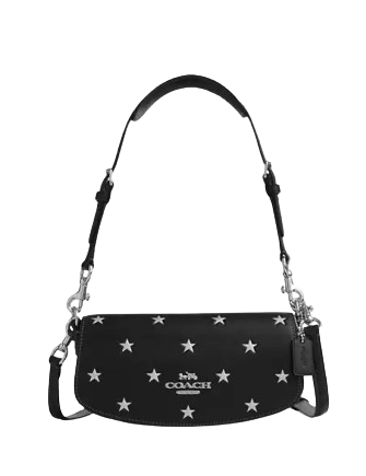 Coach Andrea Small Shoulder Bag With Star Print