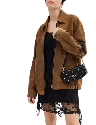 Coach Andrea Small Shoulder Bag With Star Print