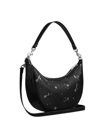Coach Aria Shoulder Bag With Star Print