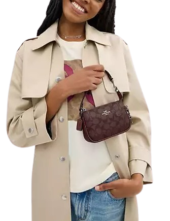 Coach Boxed Nolita Bag 15 In Signature Canvas