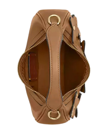 Coach Carmen Mini Crossbody Bag With Butterfly Applique