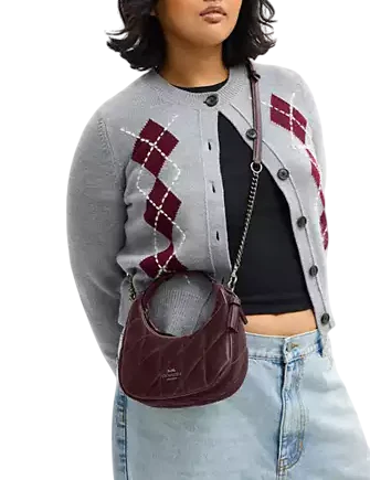Coach Carmen Mini Crossbody Bag With Quilting