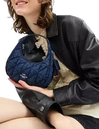 Coach Carmen Mini Crossbody Bag With Quilting