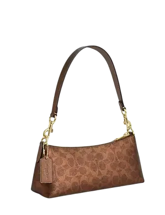 Coach Charlotte Shoulder Bag In Signature Canvas
