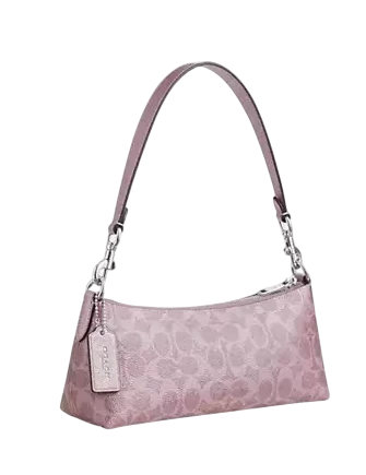 Coach Charlotte Shoulder Bag In Signature Canvas