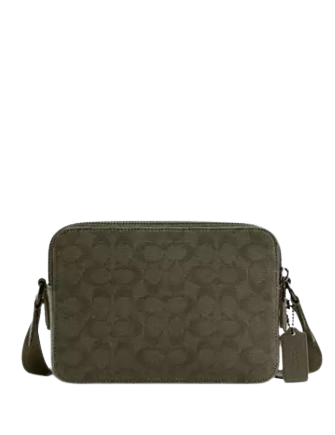 Coach Charter Crossbody Bag 24 In Signature Canvas Jacquard