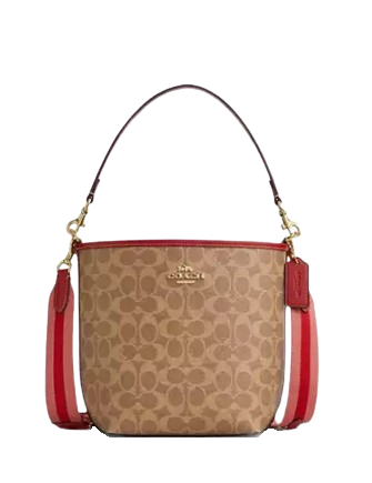 Coach City Bucket Bag In Signature Canvas