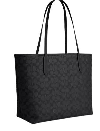 Coach City Tote Bag In Signature Canvas