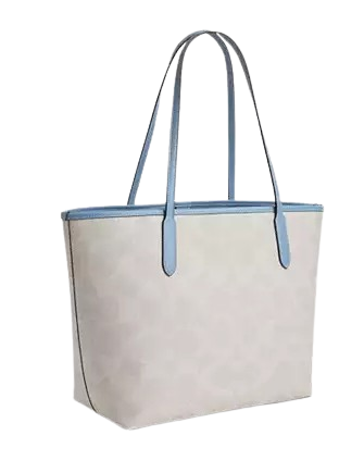 Coach City Tote Bag With Coach Graphic