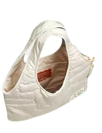 Coach Coachtopia Loop Flat Tote With Cloud Quilting