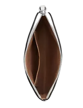 Coach Corner Zip Wristlet With Cherry Print