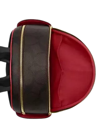 Coach Court Backpack In Maxi Signature Canvas