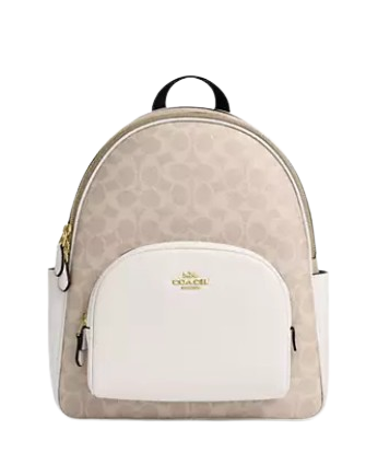 Coach Court Backpack In Signature Canvas