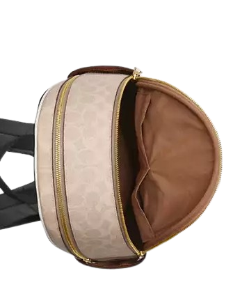 Coach Court Backpack In Signature Canvas