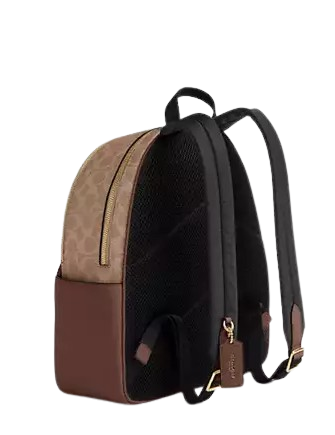Coach Court Backpack In Signature Canvas