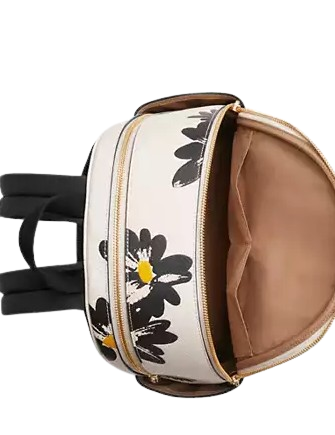 Coach Court Backpack With Floral Print