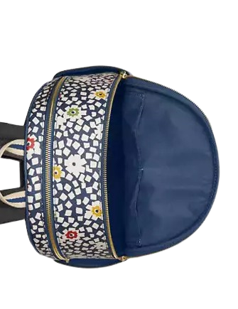 Coach Court Backpack With Floral Print