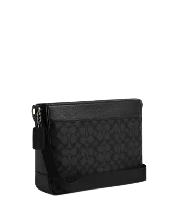 Coach District Crossbody Bag In Signature Canvas