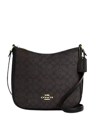 Coach Ellie File Bag In Signature Canvas