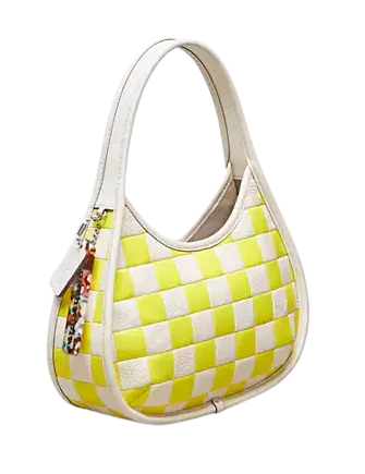 Coach Ergo Bag In Checkerboard Upcrafted Leather